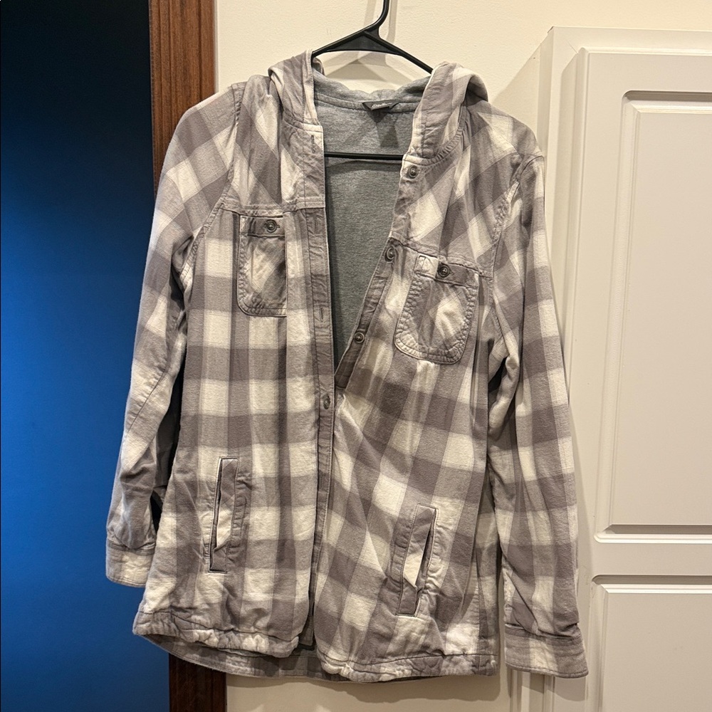 Eddie Bauer Heather Gray Women's Hoodie